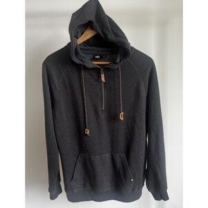 TenTree Hoodie Size Small Gray Pullover Sweatshirt Outdoors Mountain organic